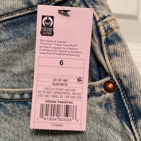 Brand New Wild Fable Highest Rise Mom Shorts…size 6/28 - Picture 7 of 7